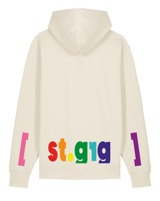 [st. georg] Unisex Hoodie Kids, Natural Raw