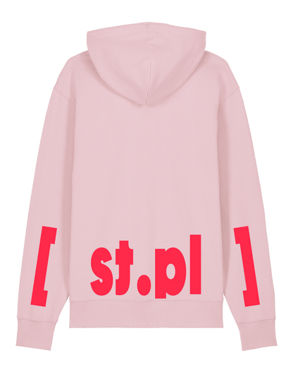 [st. pauli] Unisex Hoodie, Cotton Pink