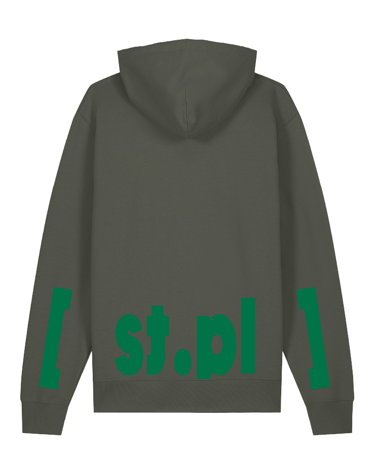 [st.pauli] Unisex Hoodie Kids, Khaki