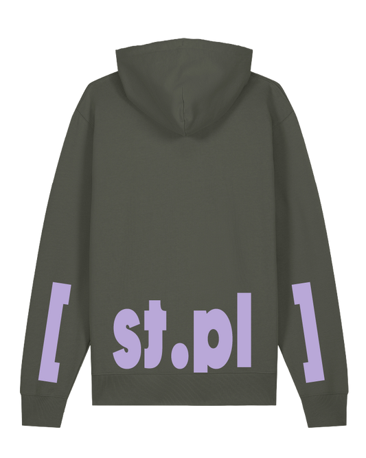 [st.pauli] Unisex Hoodie Kids, Khaki