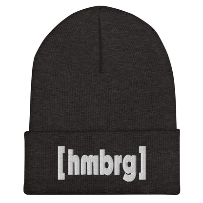 Hamburg Beanie mit weißem HMBRG Stick