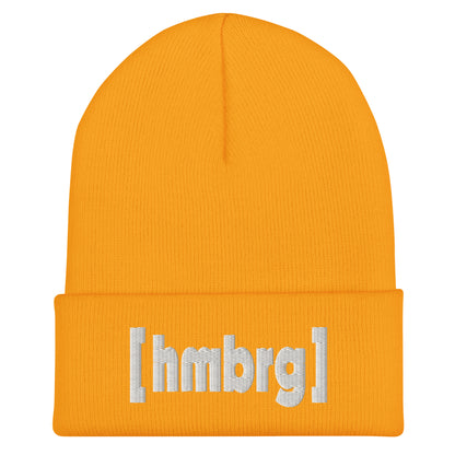Hamburg Beanie mit weißem HMBRG Stick