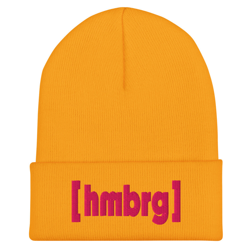 Hamburg Beanie mit pinkem [hmbrg] Stick.  – Deine Stadt. Dein Style. Dein Winter.
