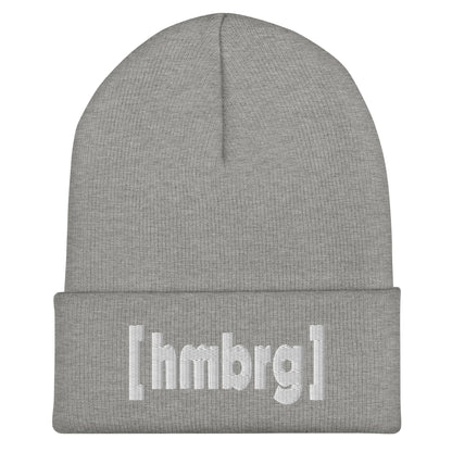 Hamburg Beanie mit weißem HMBRG Stick