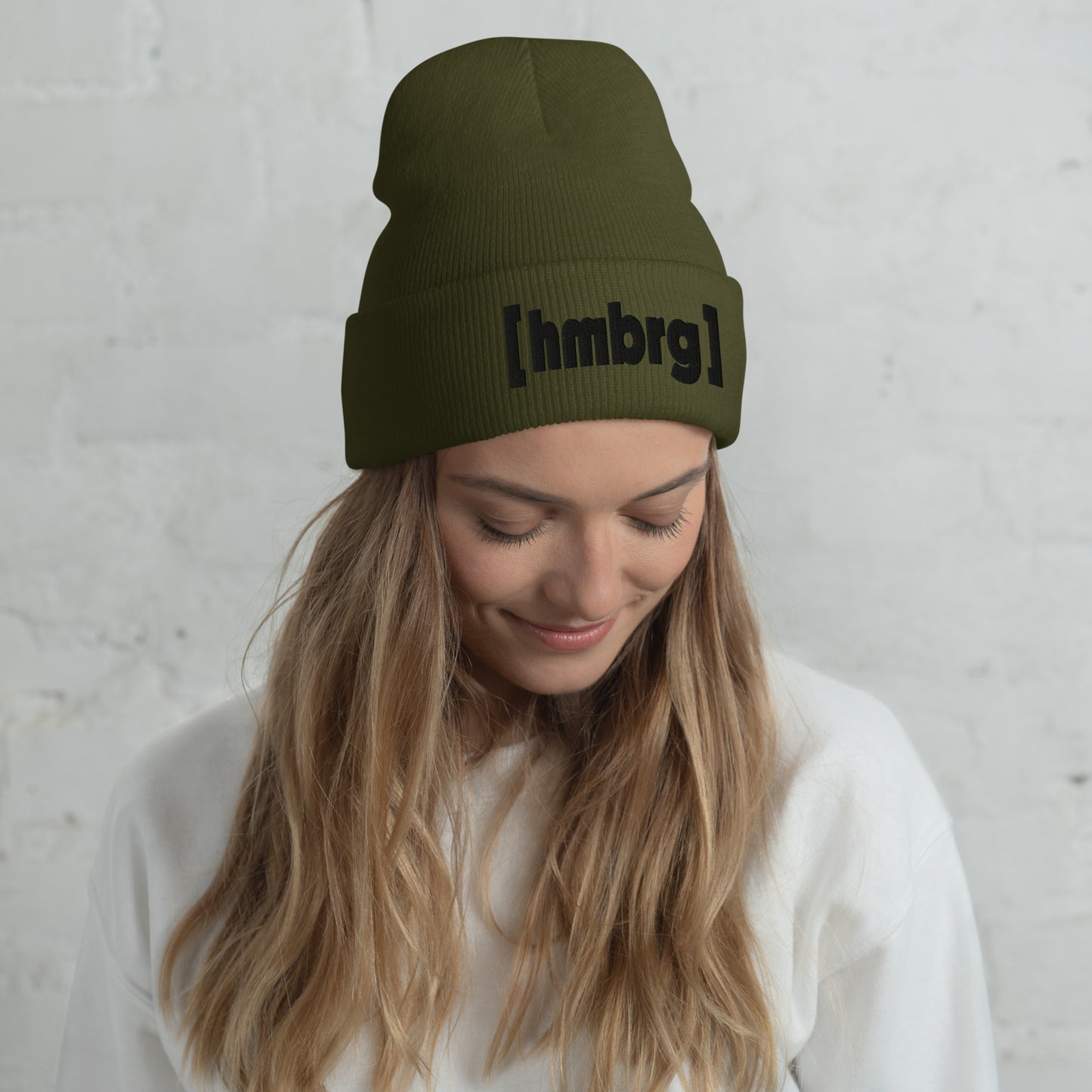 Hamburg Beanie mit schwarzem [hmbrg] Stick – Deine Stadt. Dein Style. Dein Winter.