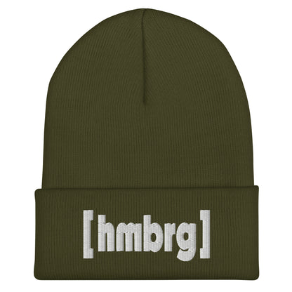 Hamburg Beanie mit weißem HMBRG Stick