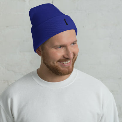 Hamburg Beanie mit schwarzem Icon Stick – Deine Stadt. Dein Style. Dein Winter.