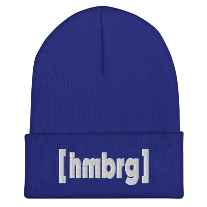 Hamburg Beanie mit weißem HMBRG Stick