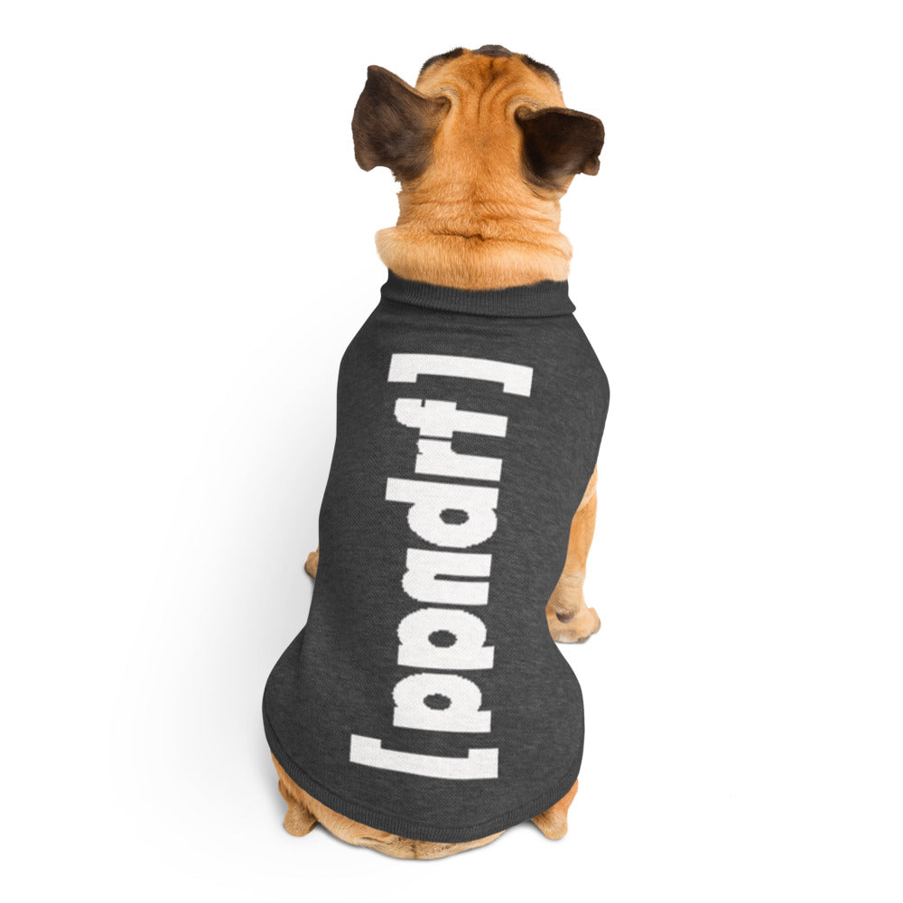 Mehr als ein Hundepullover. Ein Stück Eppendorf. Ein Stück Zuhause. Farbe: Dunkelgrau/Weiß