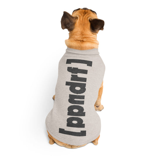 Mehr als ein Hundepullover.  Ein Stück Eppendorf. Ein Stück Zuhause. Farbe: Sand/Dunkelgrau