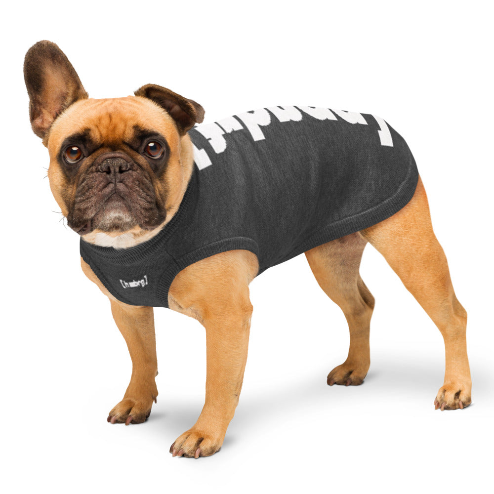 Mehr als ein Hundepullover. Ein Stück Eppendorf. Ein Stück Zuhause. Farbe: Dunkelgrau/Weiß