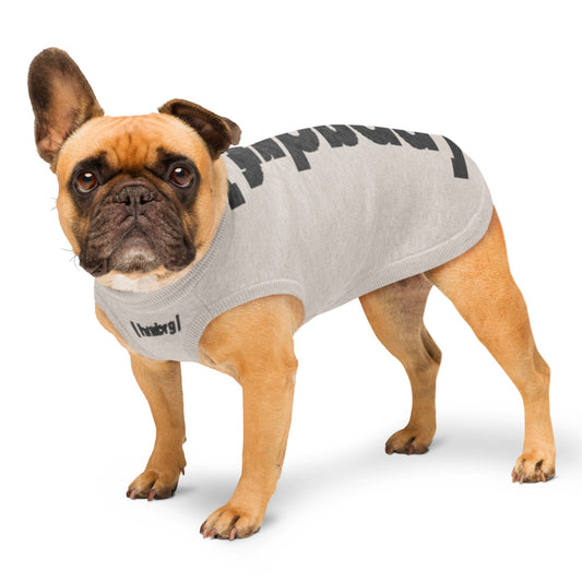 Mehr als ein Hundepullover.  Ein Stück Eppendorf. Ein Stück Zuhause. Farbe: Sand/Dunkelgrau