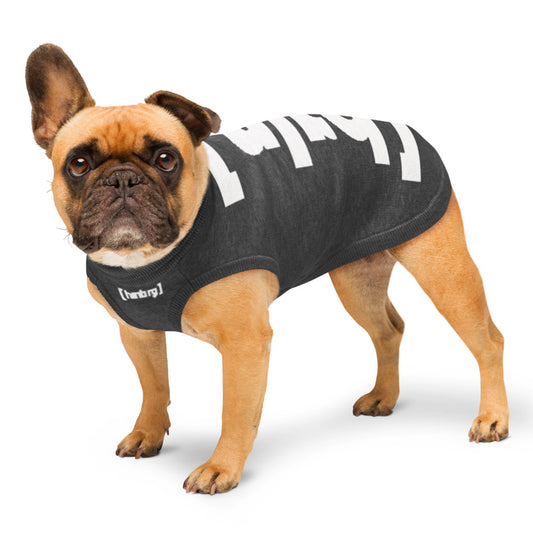 Mehr als ein Hundepullover.  Ein Stück Berlin. Ein Stück Zuhause. Farbe: Dunkelgrau/Weiß