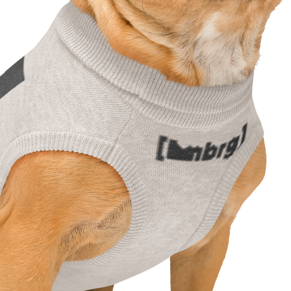 Mehr als ein Hundepullover. Ein Stück Berlin. Ein Stück Zuhause. Farbe: Sand/Dunkelgrau